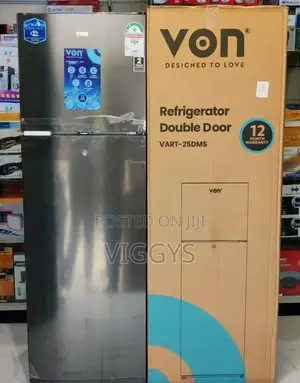 Amazing Von 168 Litres Double Door Fridge