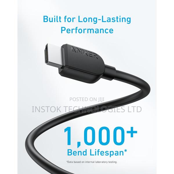 Anker HDMI 2.1 Cable at 60hz 48 GBPS 6ft 1.8M - thumbnail 3