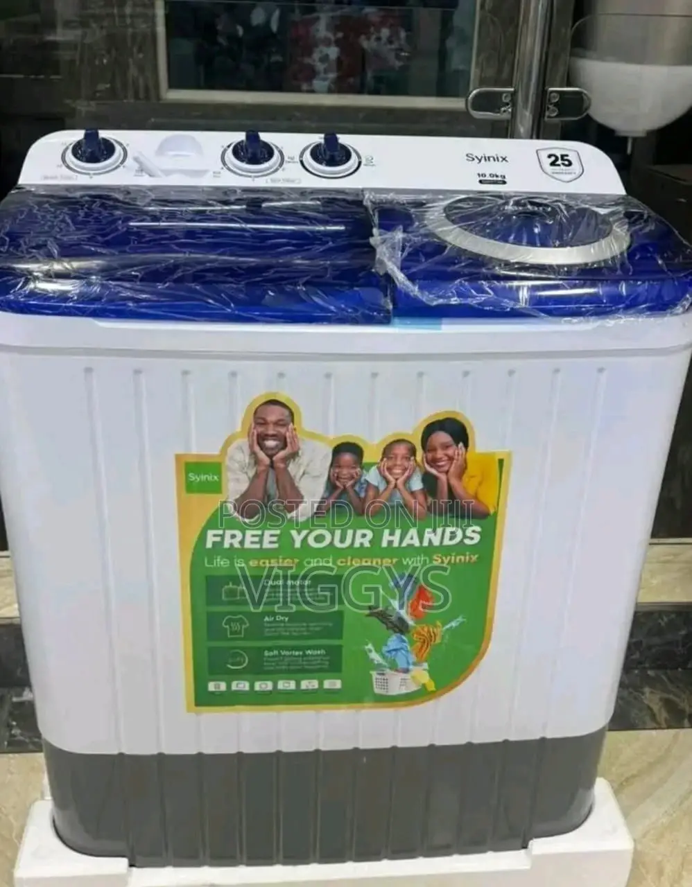Synix 10kg Washing Machine