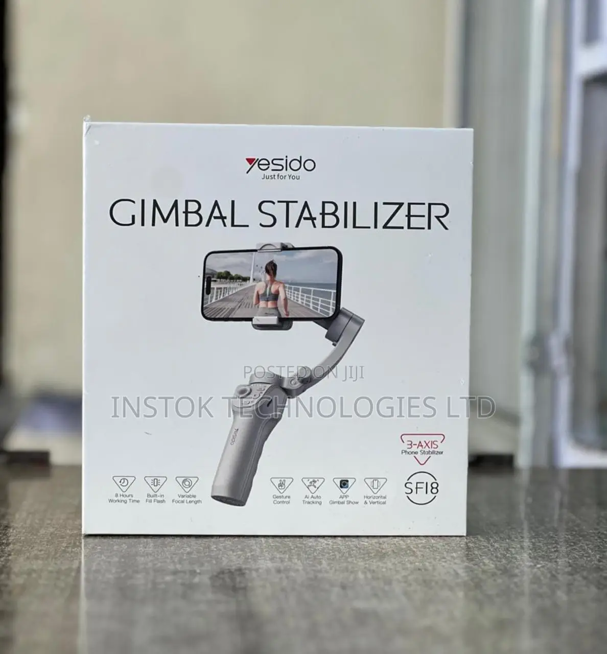 YESIDO SF18 3-Axis Smartphone Gimbal Stabilizer