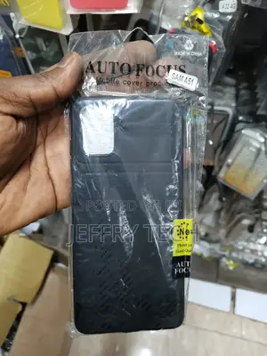 Samsung Galaxy A51 Soft Silicone Case - Black