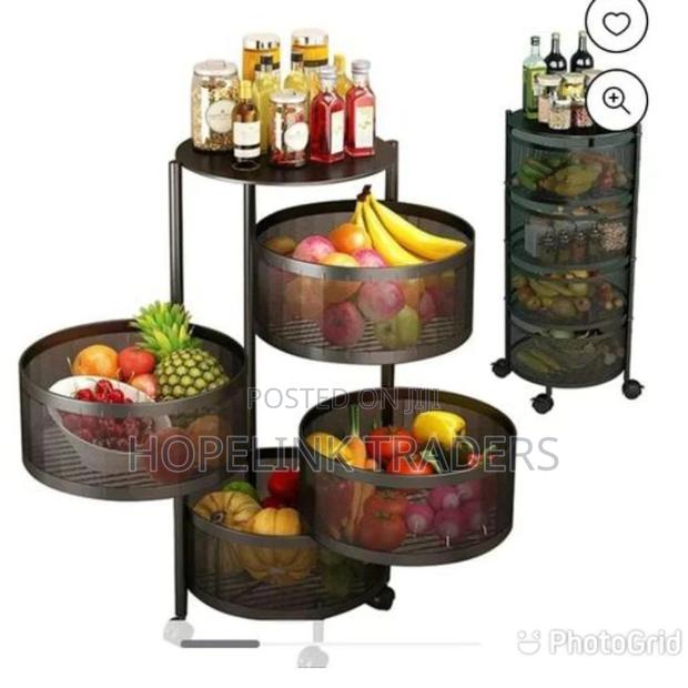 Fruit Rack 5 Tier Fruit Vegetable Rack - thumbnail 3