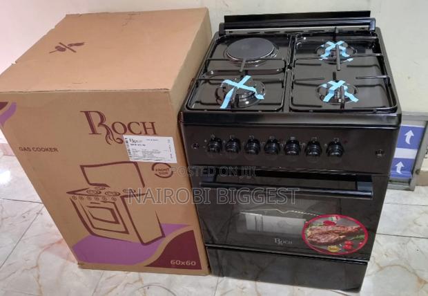 Original  Roch Black 60×60 Standing 3+1 Cooker