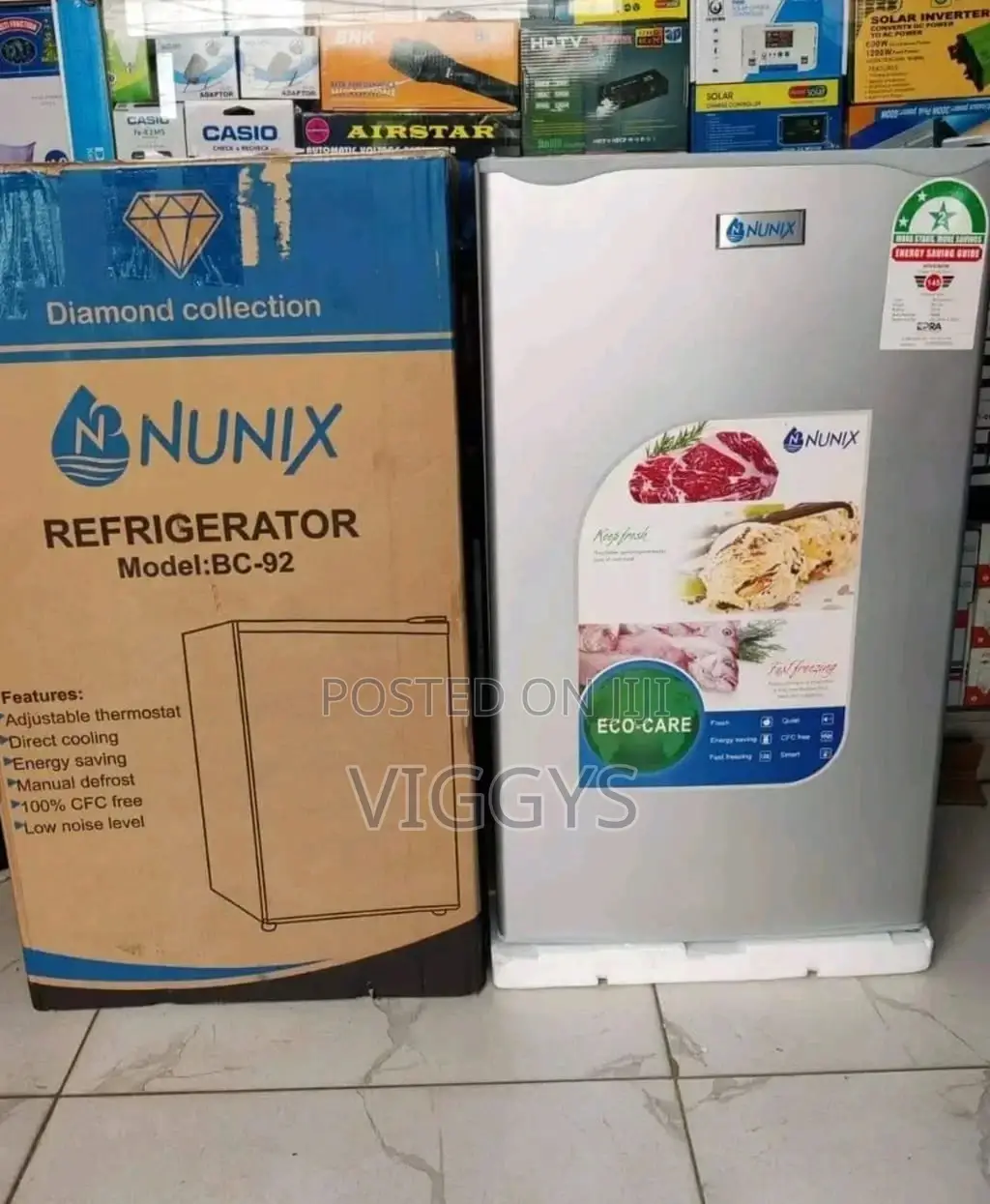 Quality Nunix 92litre Single Door Fridge