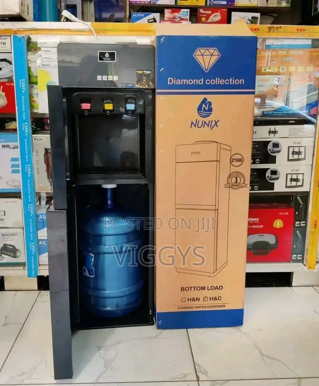Classic Nunix Z 188c 3 Taps Hot Normal and Cold