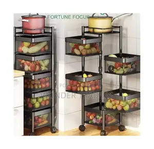 Fruit Rack Square 5 Tier