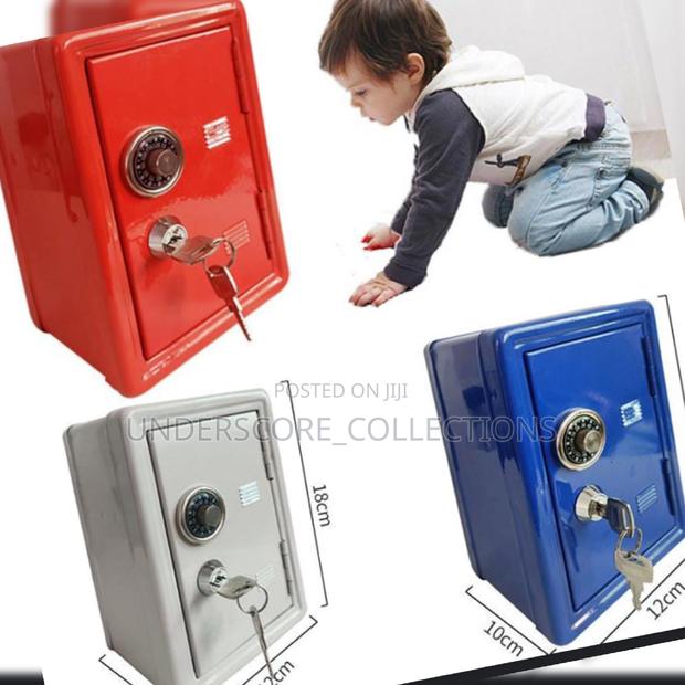 Safety Metal Money Box/Kids Piggy Bank