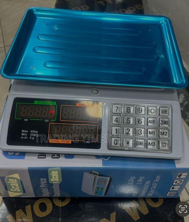 40 Kg Digital Computing Scale - main view