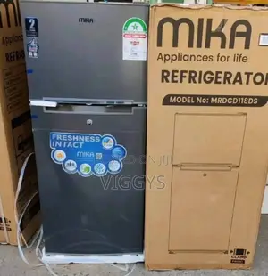 Amazing Mika 118 Litre Double Door Fridge