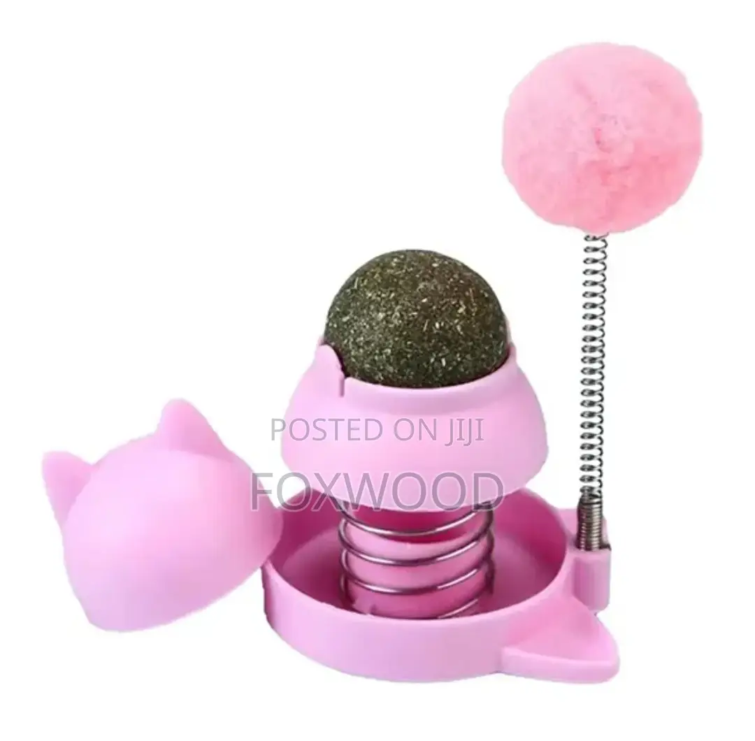 Catnip Rotatable Cat Licking Ball