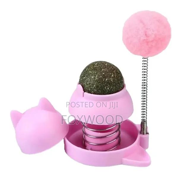 Catnip Rotatable Cat Licking Ball - thumbnail 6