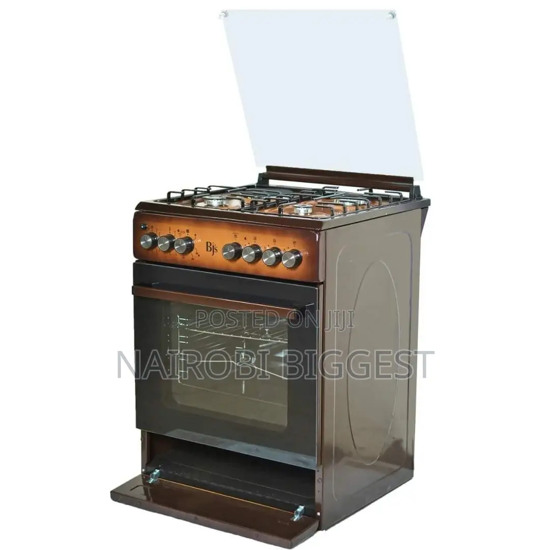 Bjs 60x60 3-gas+1 Hot Plate With Turbo-fan