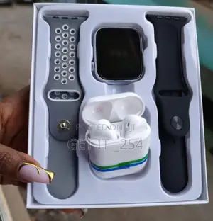 2 in 1 Strap Smart Watch With Free Earpods*!!