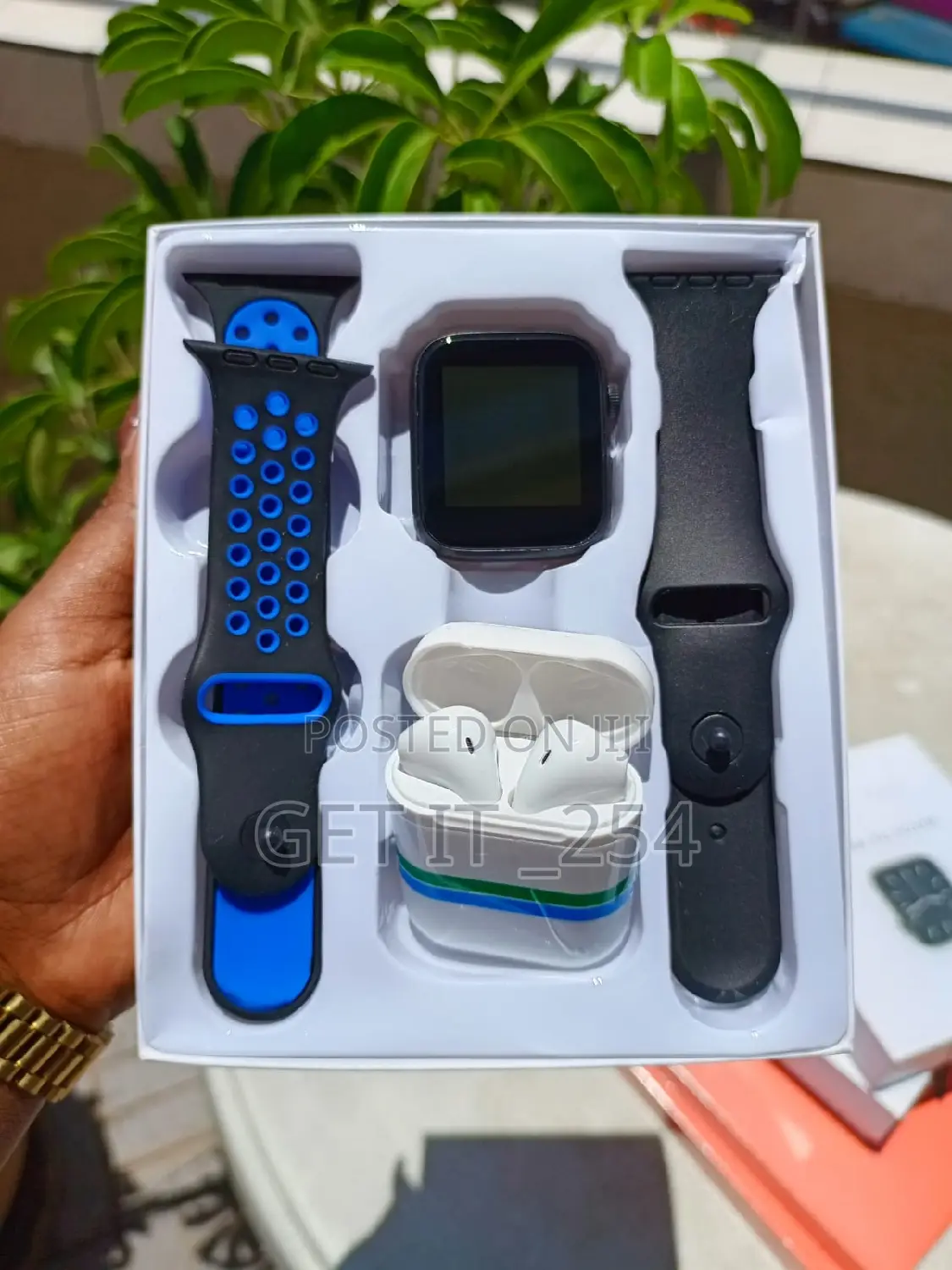 2 in 1 Strap Smart Watch With Free Earpods*!!