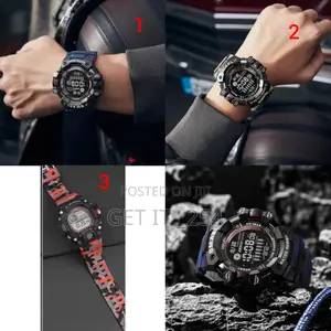 *Kids Back To School Watch With Alarm* Colours:As Posted