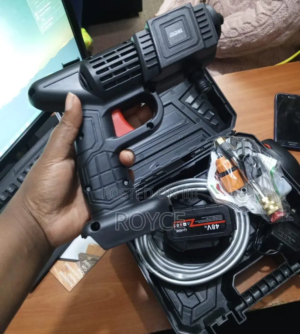 Wireless High Pressure Car Wash Water Gun*