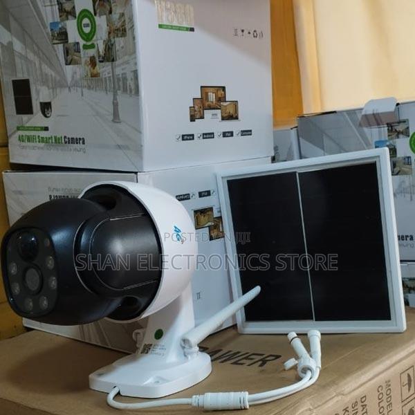 High Resolution 1080p Outdoor -4g Solar CCTV Security Camera - main view