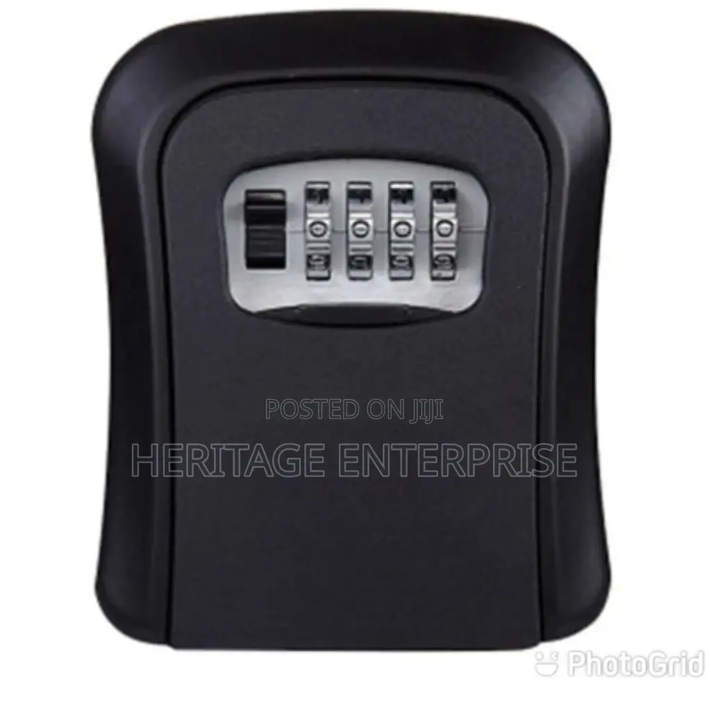 Key Lock Box Safe Security Storage Steel