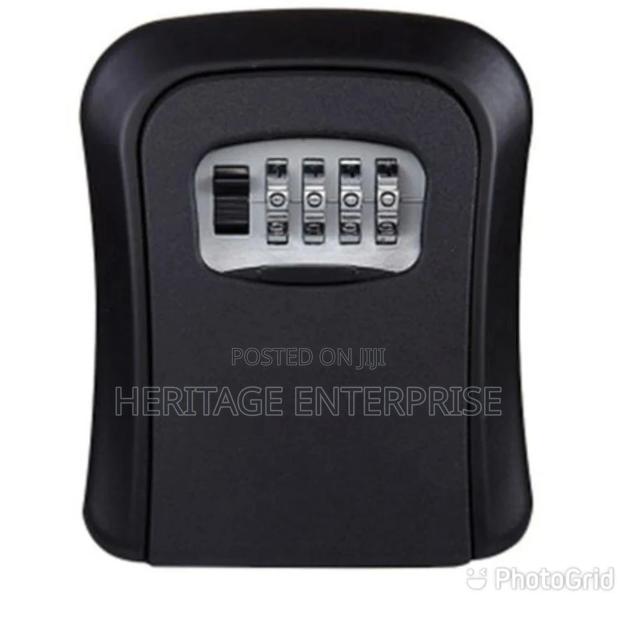 Key Lock Box Safe Security Storage Steel