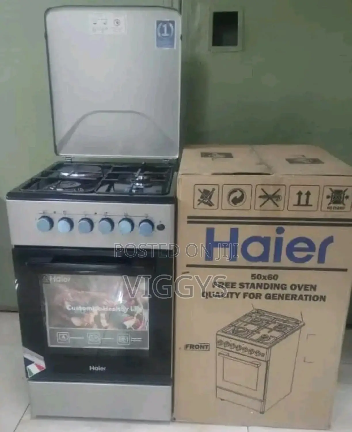 Good Quality Haier 50 by 60 Standing Cooker