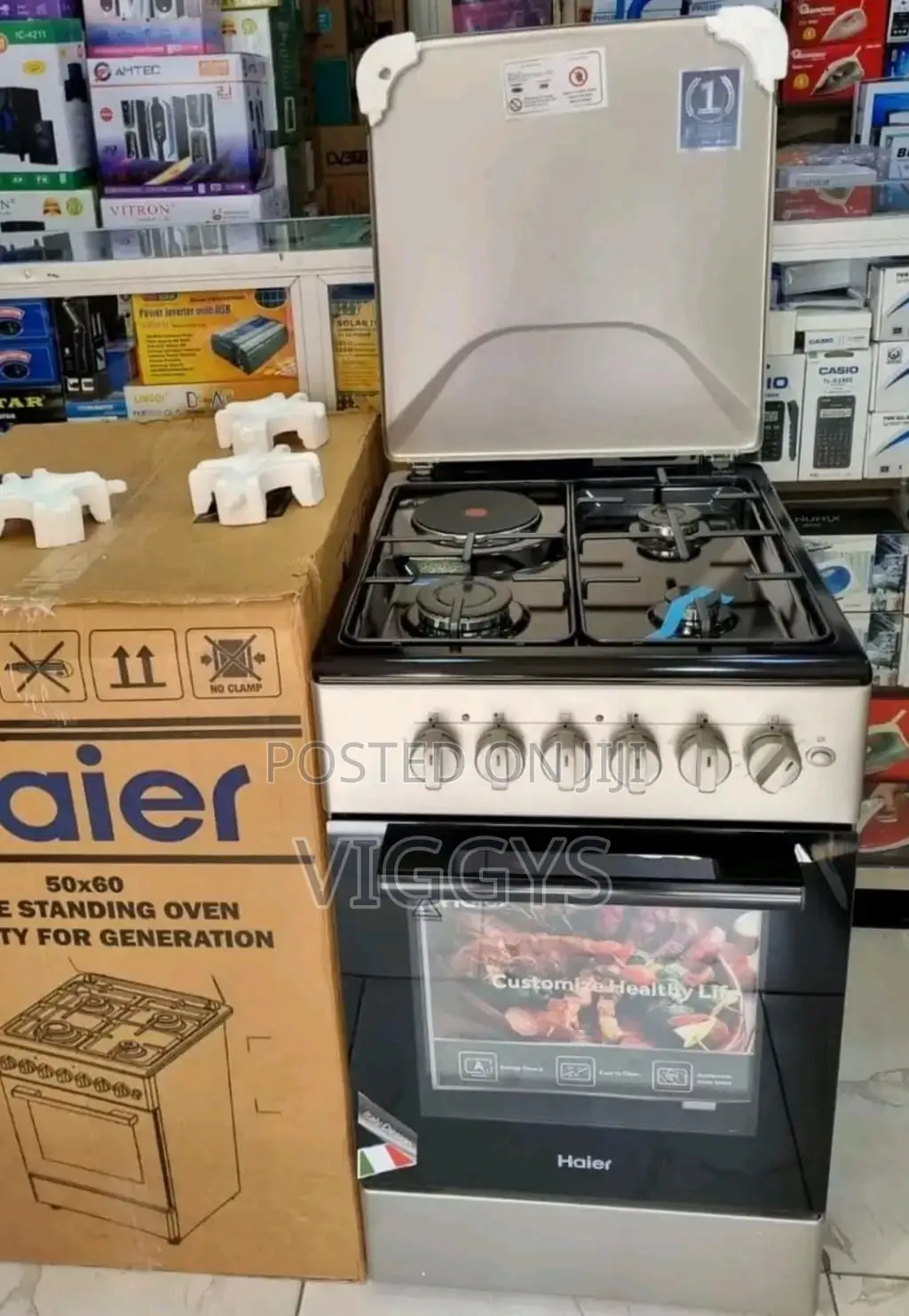 Original Haier 50 by 60 Standing Cooker