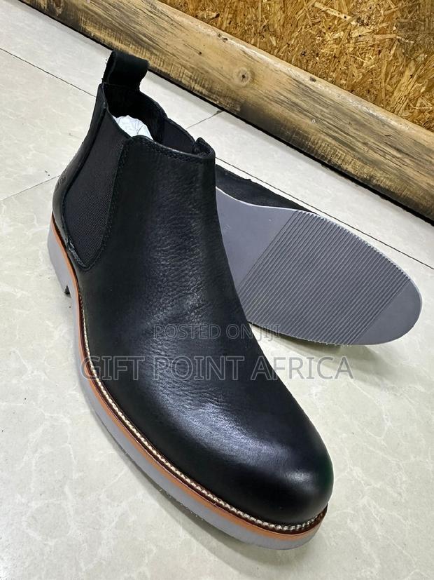 Black Timberland Boots for Men - main view