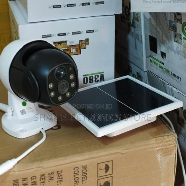 Outdoor PTZ CCTV Camera With Simcard Slot Solar Panel - main view