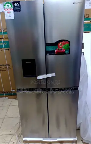Hisense 454 Liters RQ-56WC4SB Pure Flat French Door Fridge