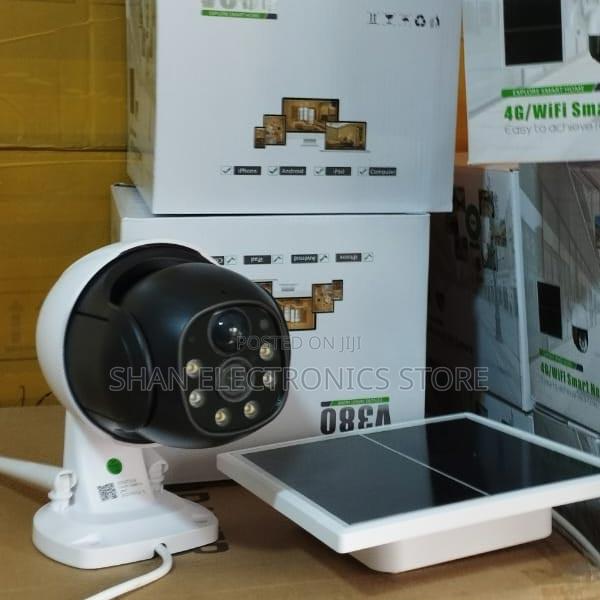 4g Solar Powered PTZ Camera - Full Kit With Panel - main view