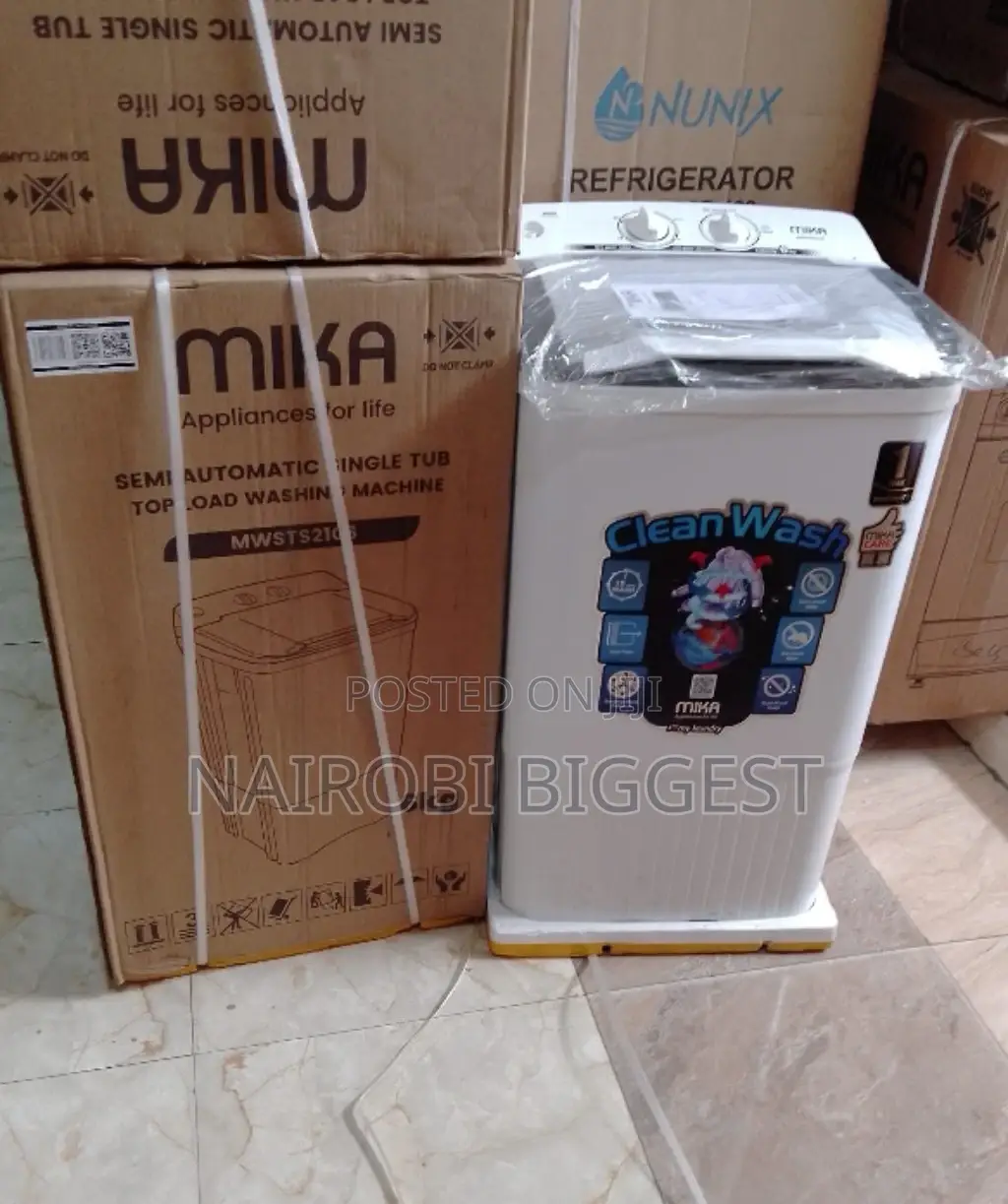 ;Amazing Quality Mika Semi Automatic 6kg Top Load Washing