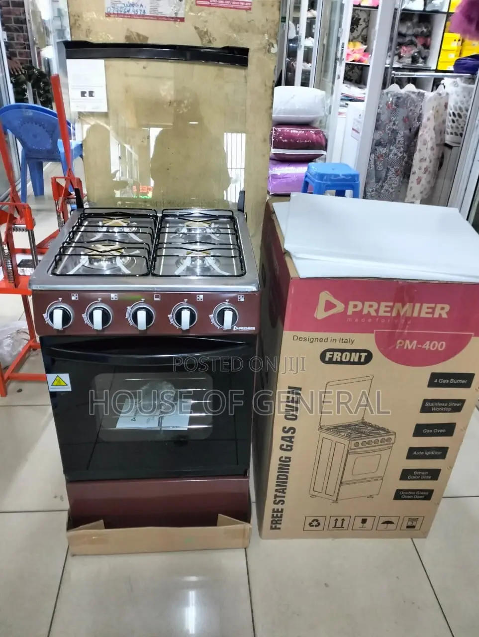Premier Cookers All Gas Gas Oven Size 50*55