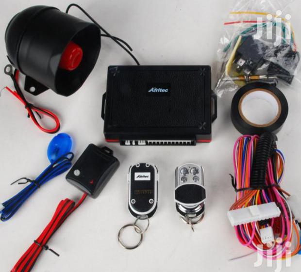 New Afritec Brand Car Alarm With Cut-off, Free Installation.