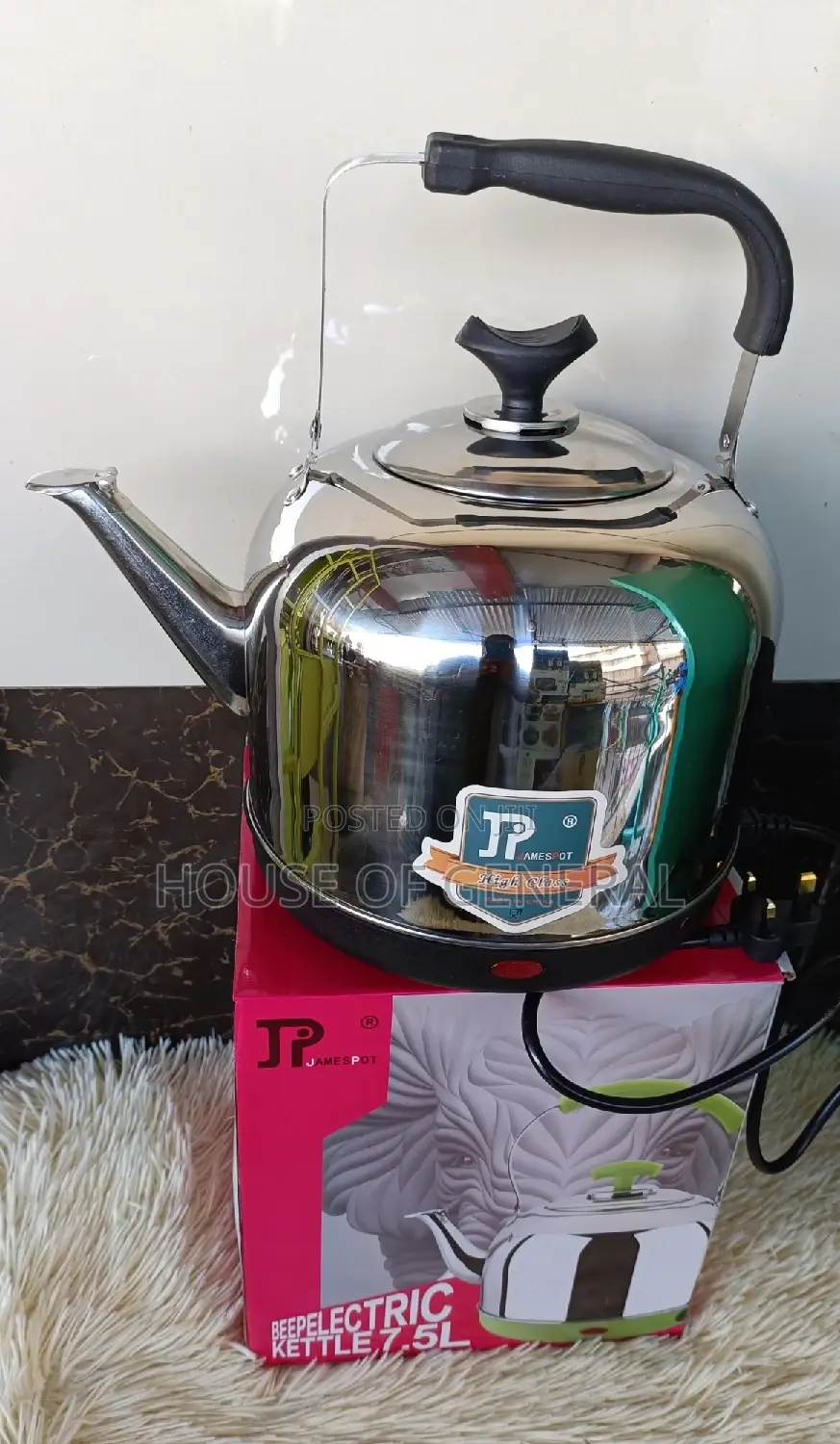 James Port Electric Kettles
Capacity 7.5 Litres