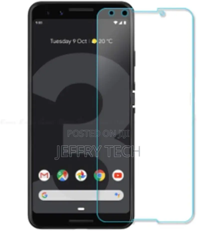 HD Screen Tempered Glass for Google Pixel 3, 9H Hardness Pre
