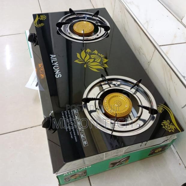 Ailyons Glass Top Table Top 2 Burner