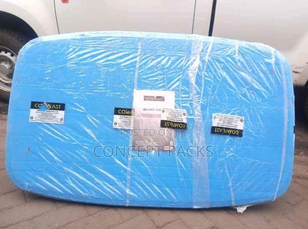 Blue Rectangle Six Seater Table. - thumbnail 3