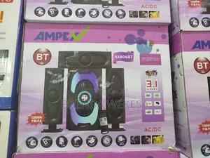 Ampex Ax806bt 3.1ch 12000w Pmpo Multimedia Speaker System