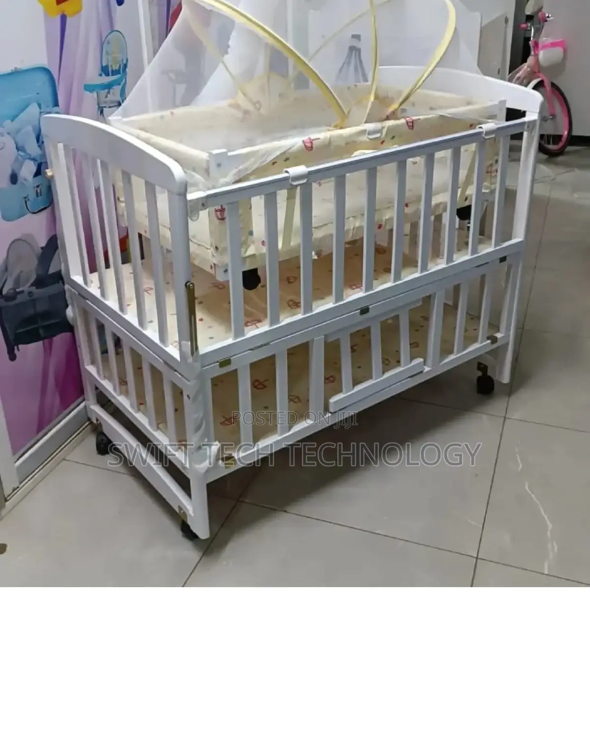 Imported Wooden Baby Cots,Complete Set ,Baby Cot