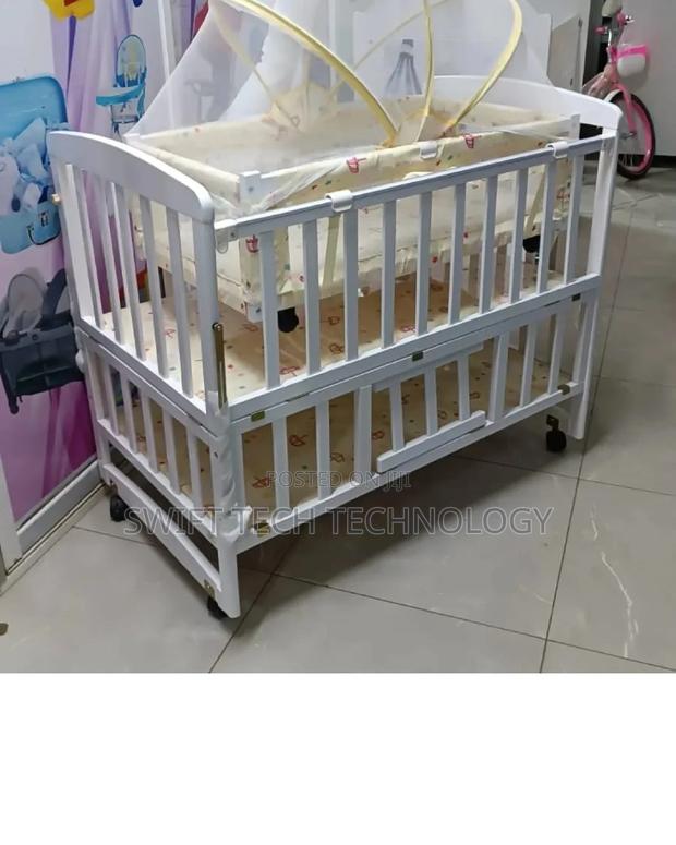 Imported Wooden Baby Cots,Complete Set ,Baby Cot - main view
