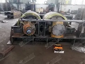 Home Delivery Double Roller Crusher With Spare Parts Support