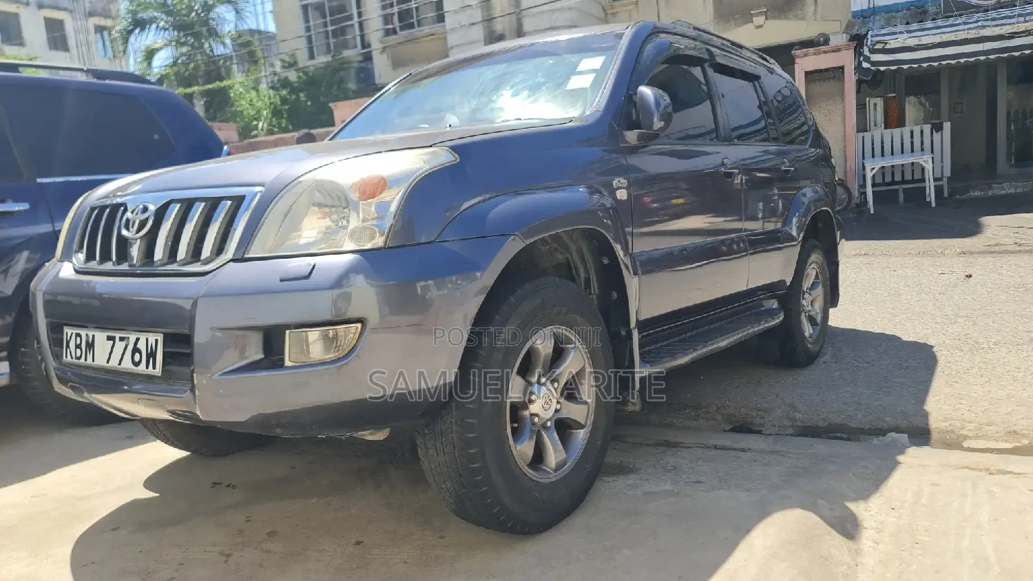 Toyota Land Cruiser Prado 2005 Gray
