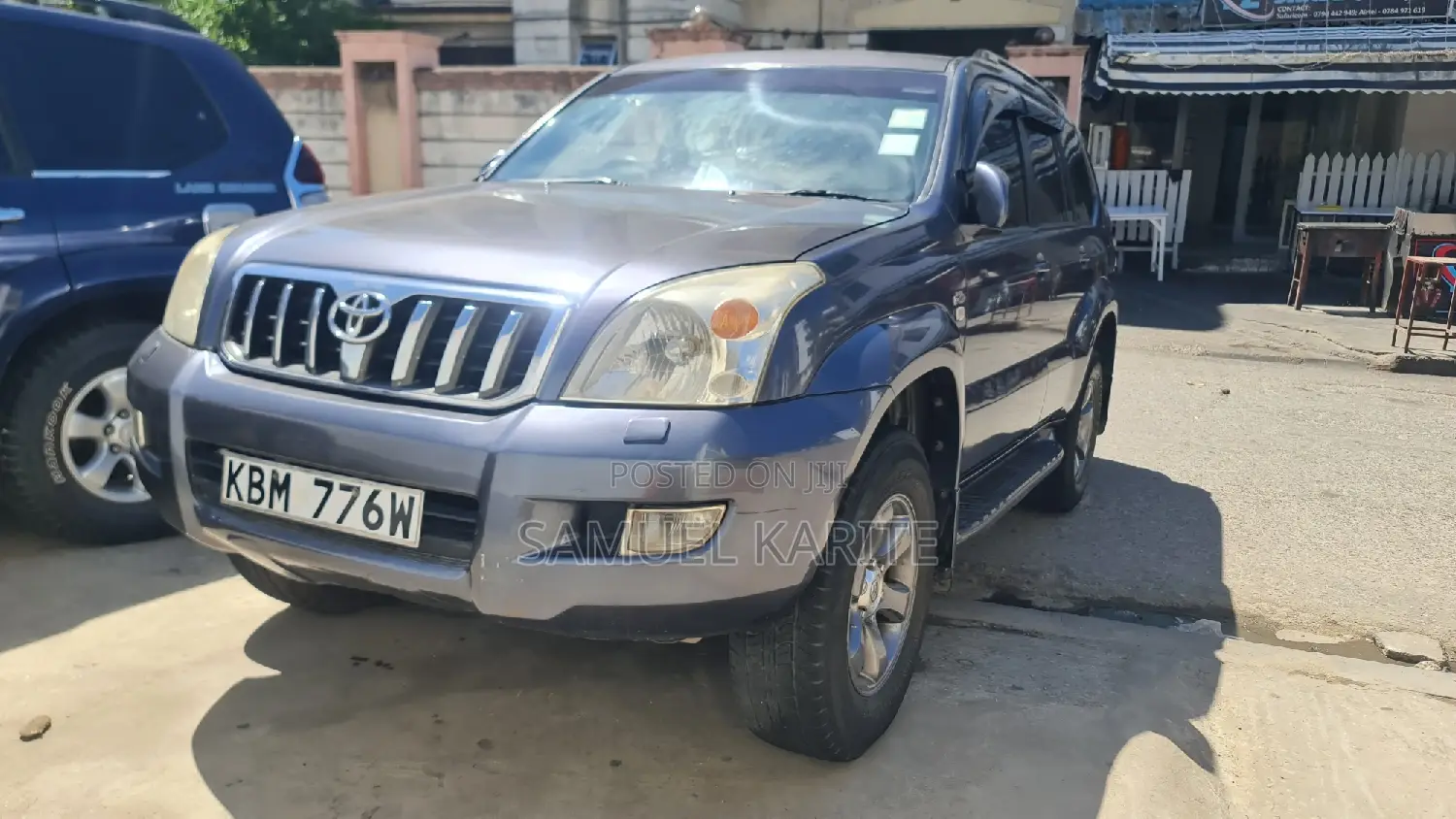 Toyota Land Cruiser Prado 2005 Gray