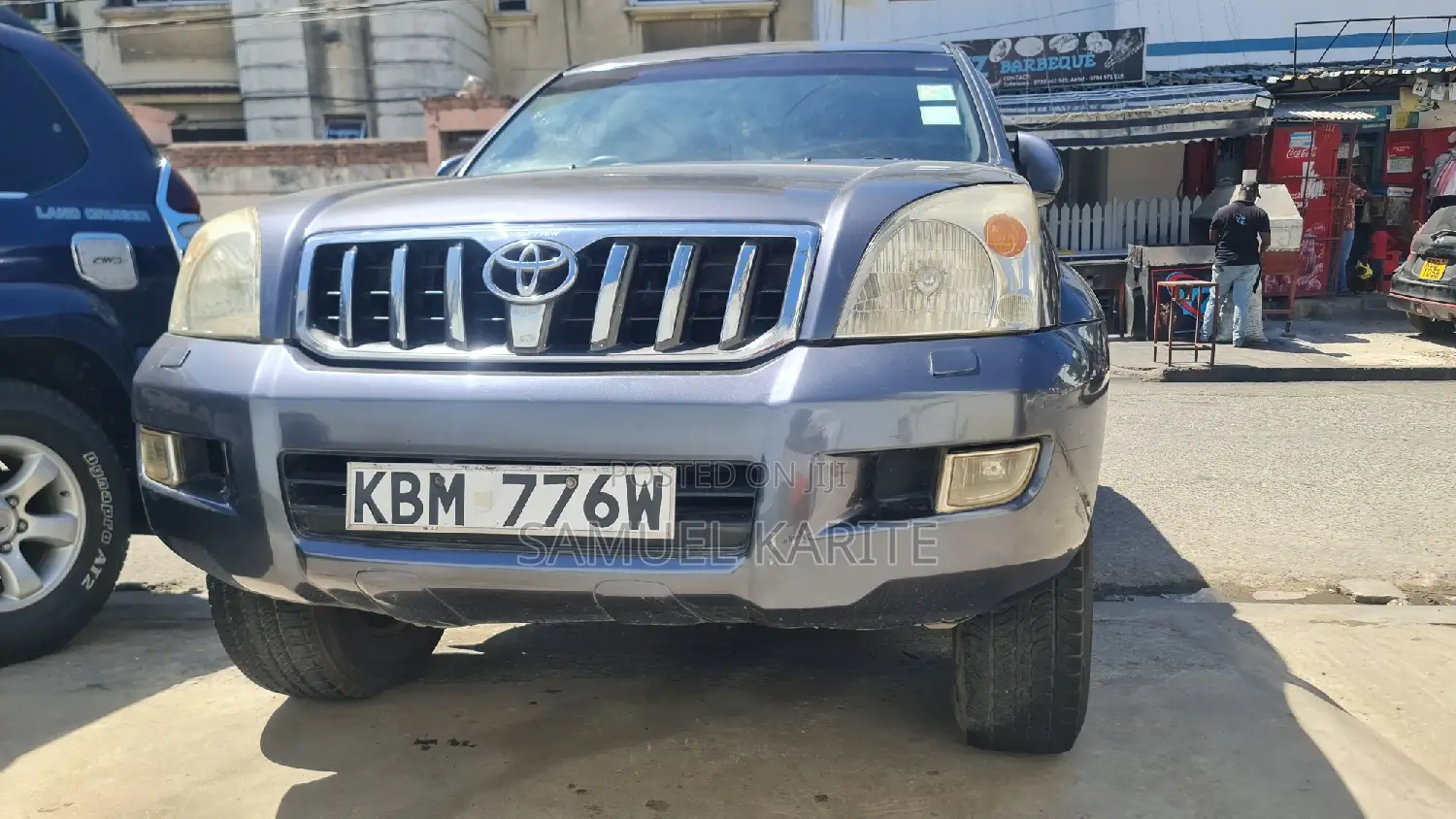 Toyota Land Cruiser Prado 2005 Gray