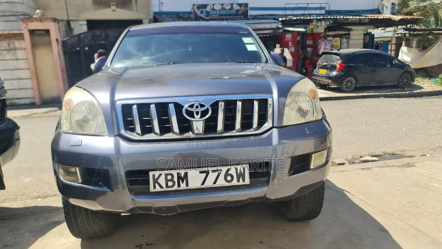 Toyota Land Cruiser Prado 2005 Gray