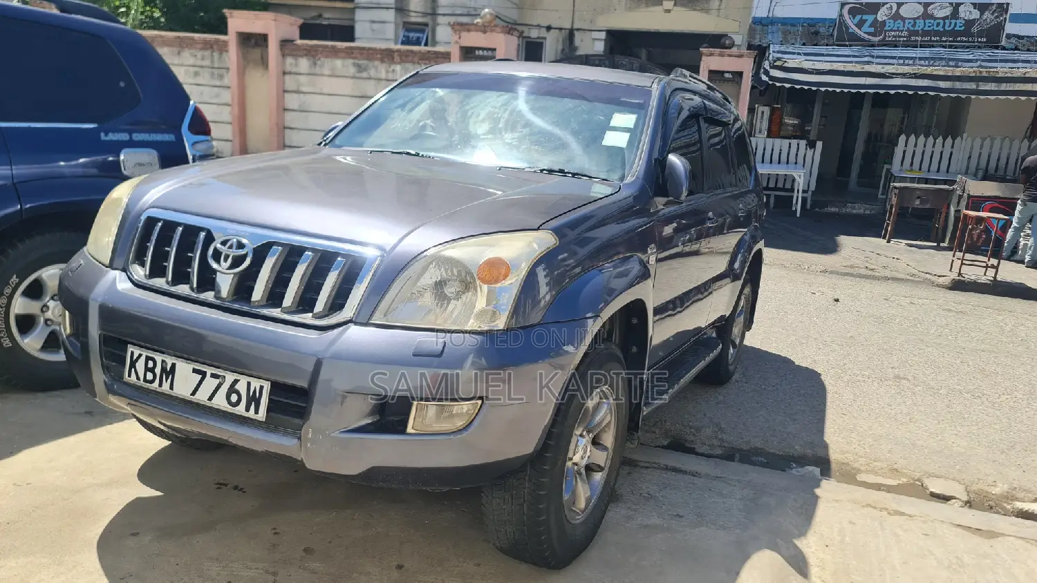 Toyota Land Cruiser Prado 2005 Gray