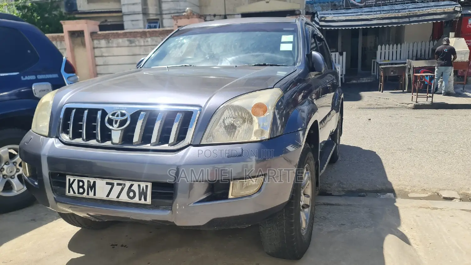 Toyota Land Cruiser Prado 2005 Gray