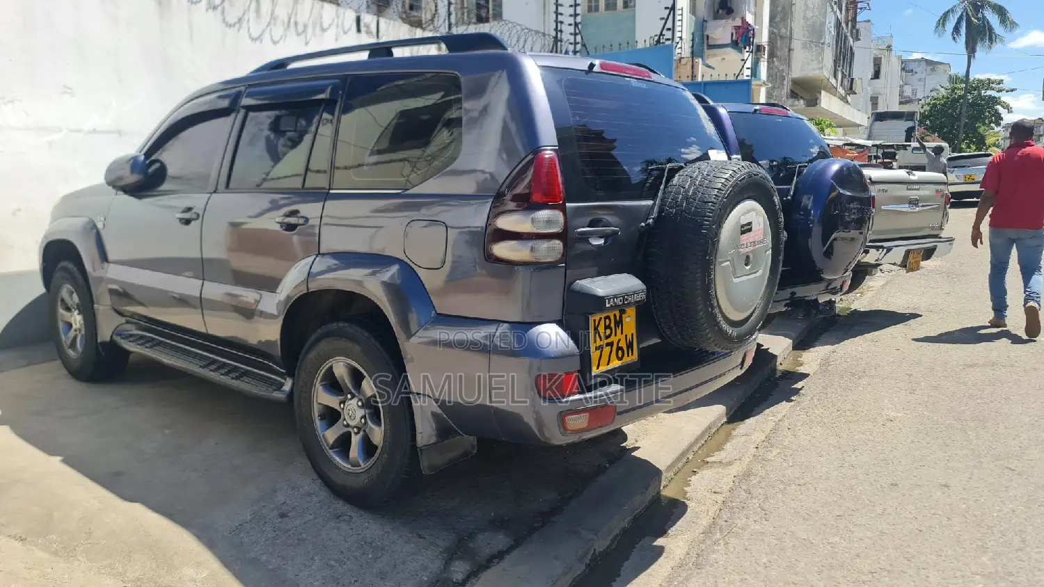 Toyota Land Cruiser Prado 2005 Gray