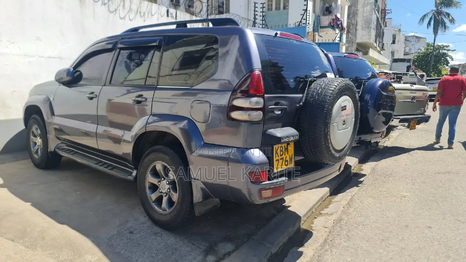 Toyota Land Cruiser Prado 2005 Gray