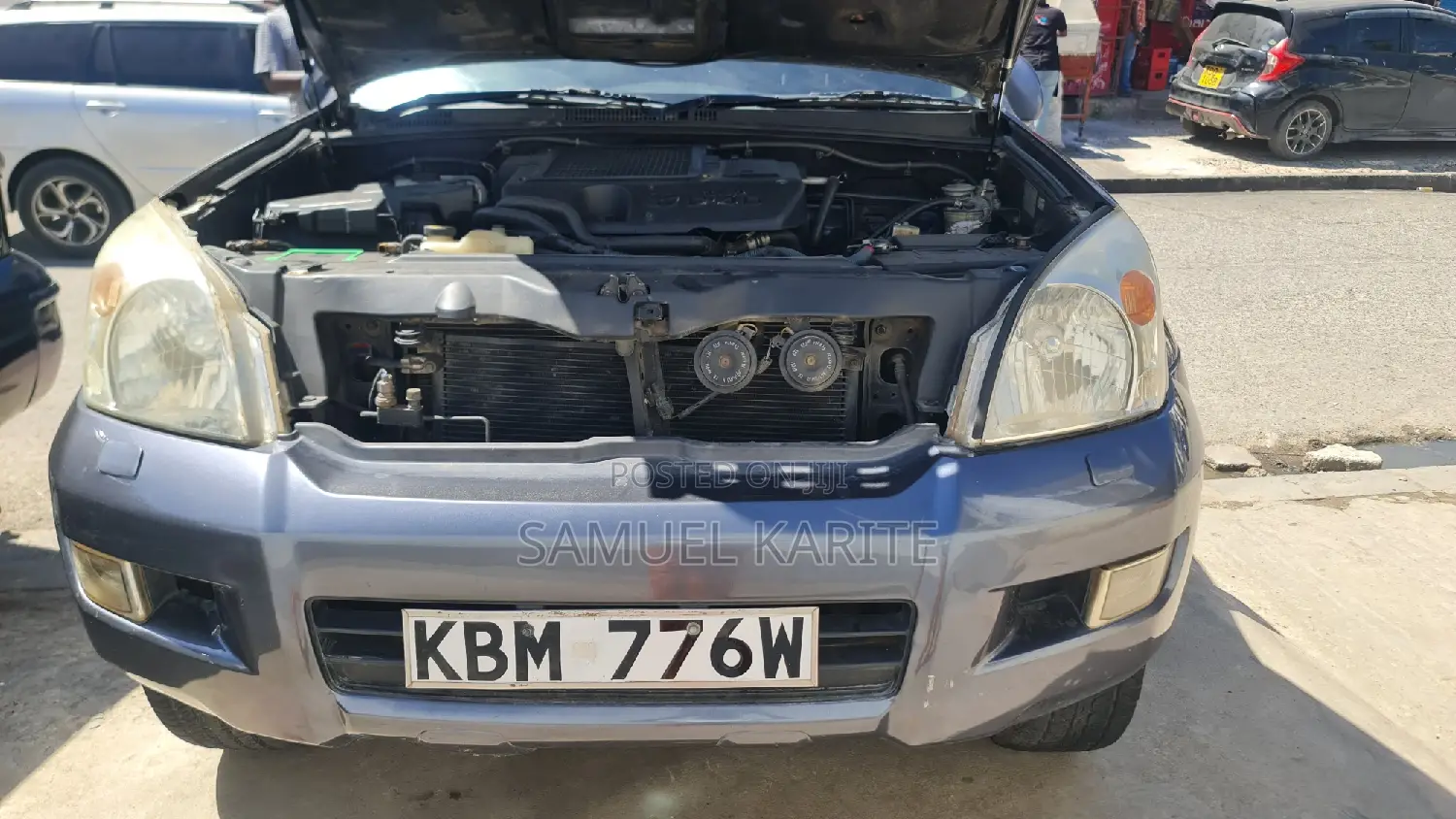 Toyota Land Cruiser Prado 2005 Gray