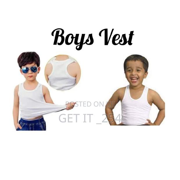 *3 Pc Quality White Men Vest*
 *Material:* Cotton
 * - thumbnail 2